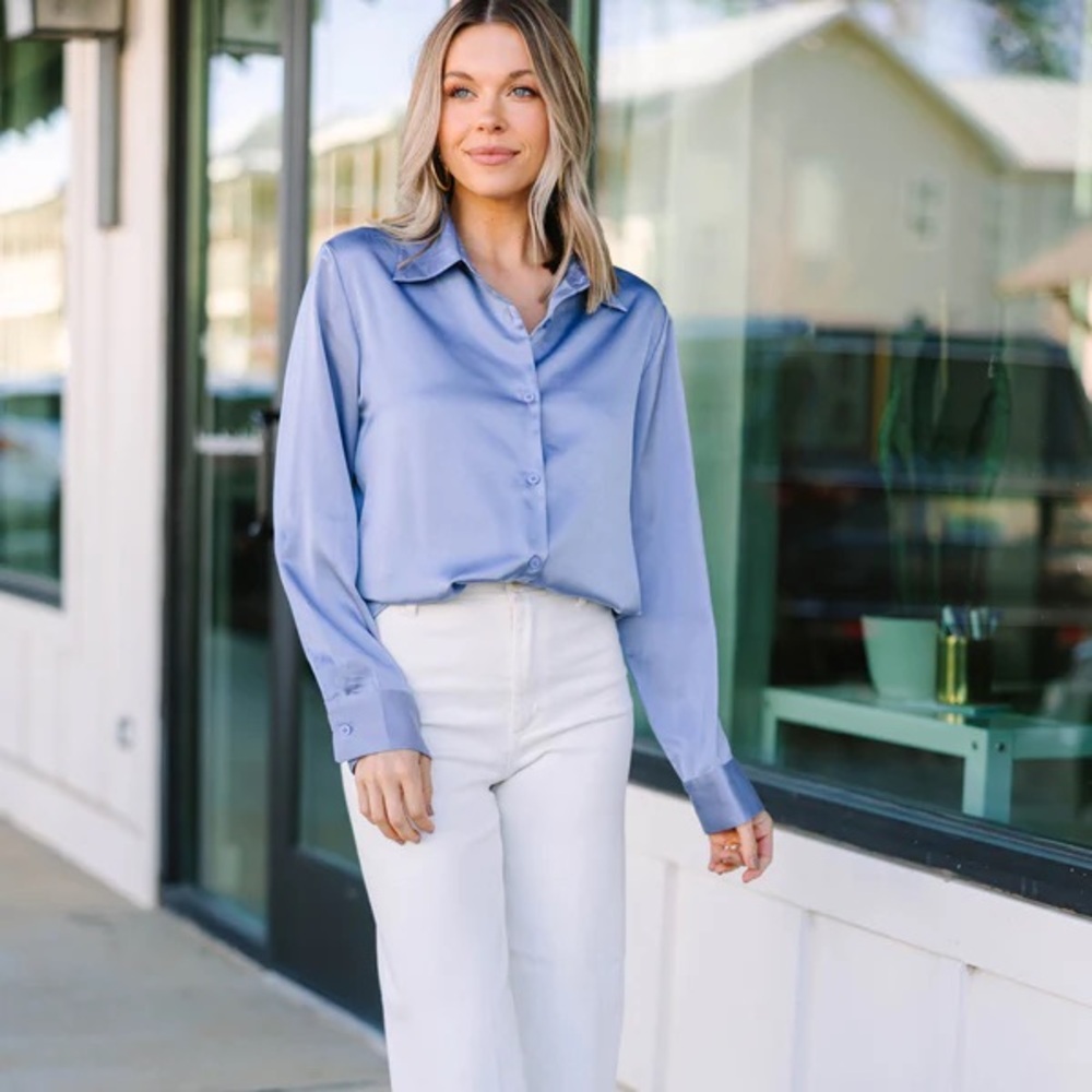 A New Day Target Satin Blouse